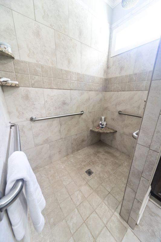 Wide Entry Walk-In Showers